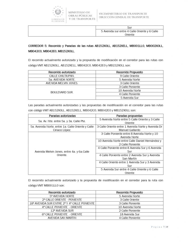 Resolución de modificación temporal de recorridos y paradas de las rutas AB097X0, AB101B1, AB101B2, AB101C0, AB101D0, AB101X1SS, AB647X0LL, MB001LL0, MB002X0LL, MB042B0, MB042B1, MB042C0, MB042E0, MB101B0, MB101D0, AB084X0LL, AB151X0LL, AB152X0LL, AB152XELL, AB169X0LL, AB668X0LL, AB673X0LL, AB674X0LL, MB152X0LL y AB483X0LL