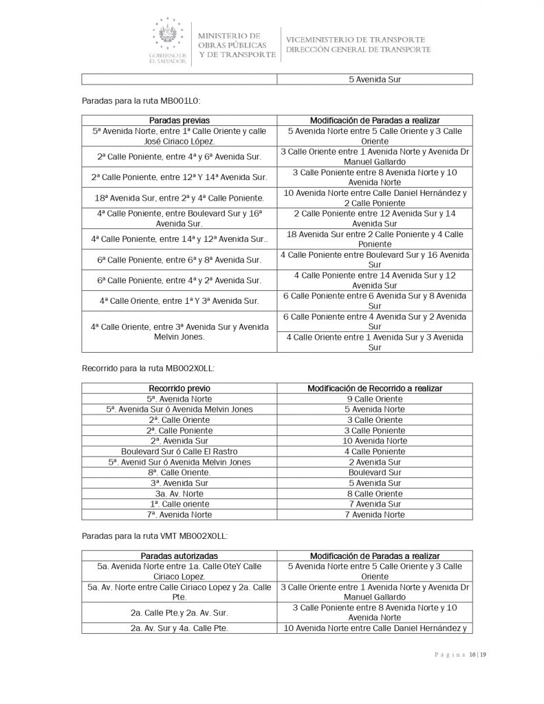 Resolución de modificación temporal de recorridos y paradas de las rutas AB097X0, AB101B1, AB101B2, AB101C0, AB101D0, AB101X1SS, AB647X0LL, MB001LL0, MB002X0LL, MB042B0, MB042B1, MB042C0, MB042E0, MB101B0, MB101D0, AB084X0LL, AB151X0LL, AB152X0LL, AB152XELL, AB169X0LL, AB668X0LL, AB673X0LL, AB674X0LL, MB152X0LL y AB483X0LL