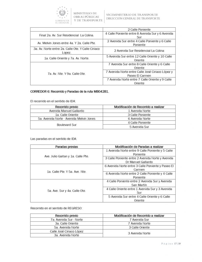 Resolución de modificación temporal de recorridos y paradas de las rutas AB097X0, AB101B1, AB101B2, AB101C0, AB101D0, AB101X1SS, AB647X0LL, MB001LL0, MB002X0LL, MB042B0, MB042B1, MB042C0, MB042E0, MB101B0, MB101D0, AB084X0LL, AB151X0LL, AB152X0LL, AB152XELL, AB169X0LL, AB668X0LL, AB673X0LL, AB674X0LL, MB152X0LL y AB483X0LL